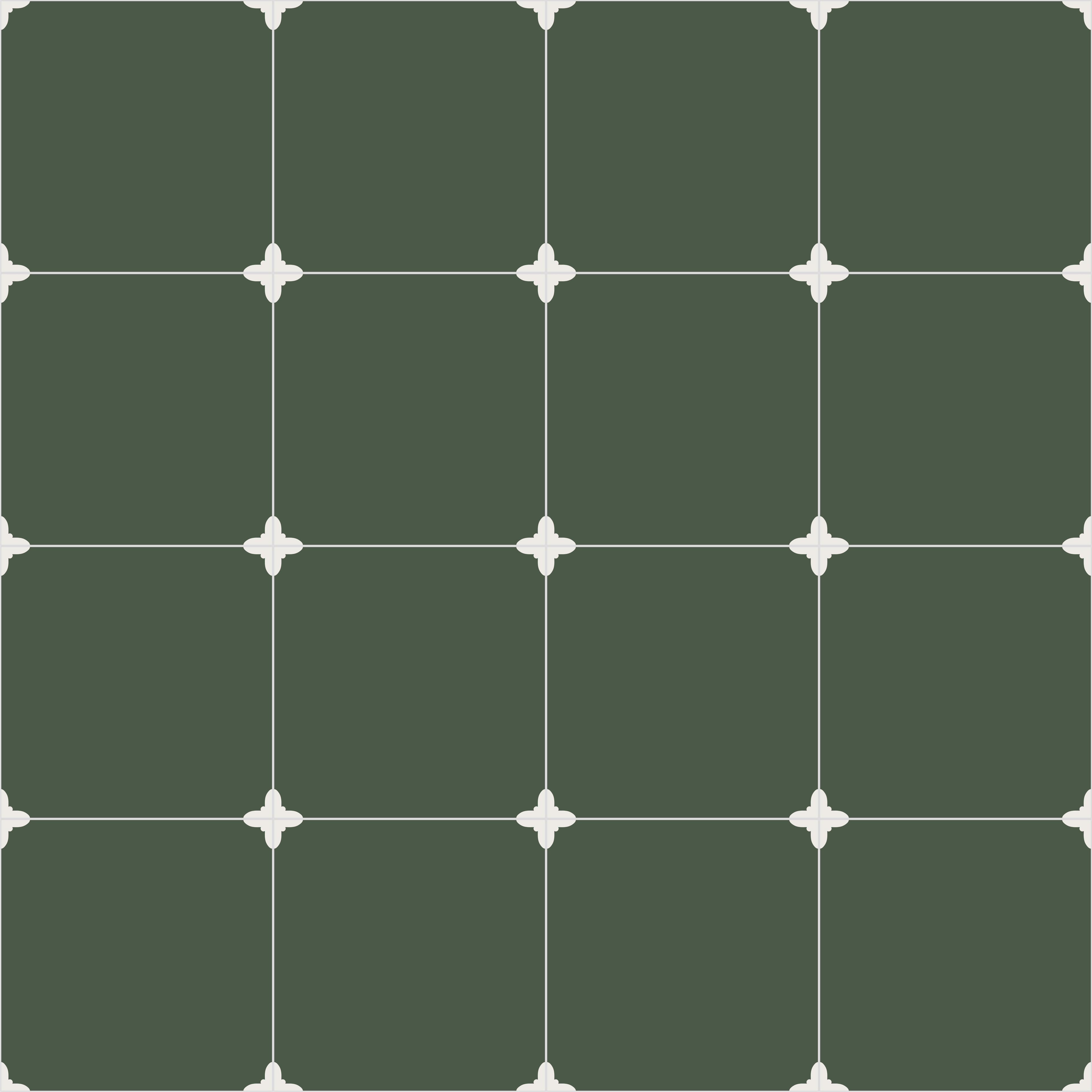 Forest Green Geometric