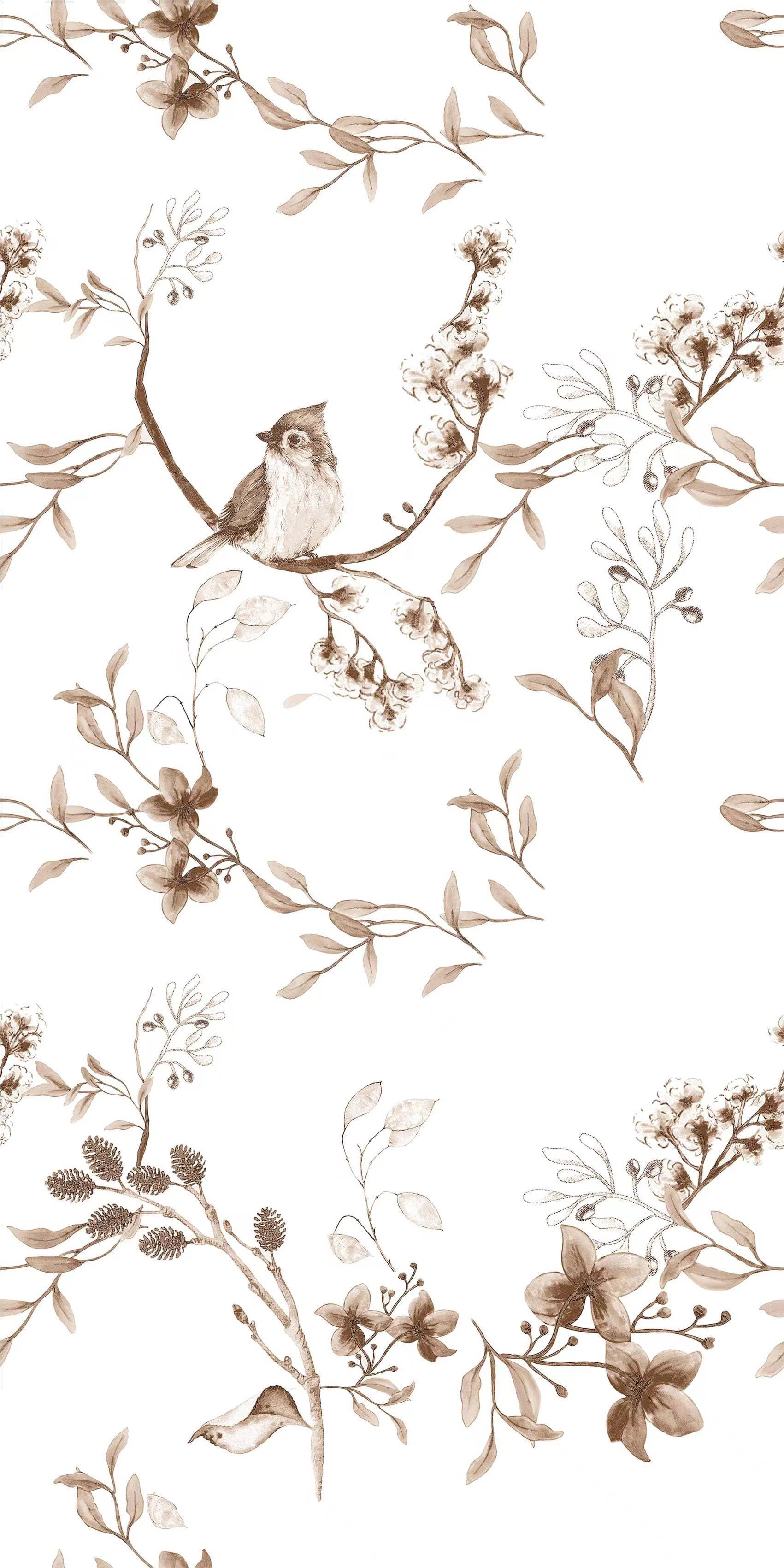 French Vintage Botanical Floral
