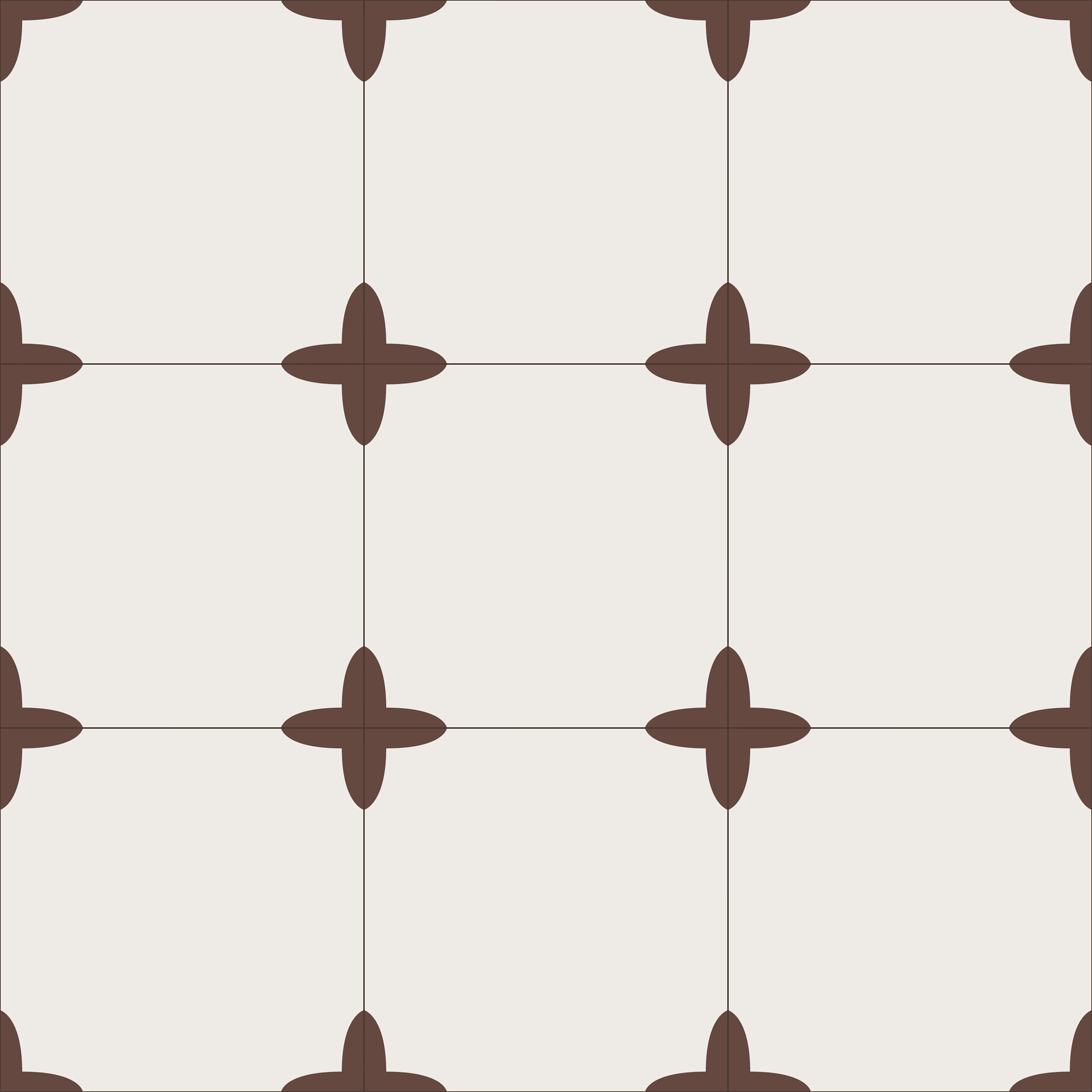Coffee Cross Pattern