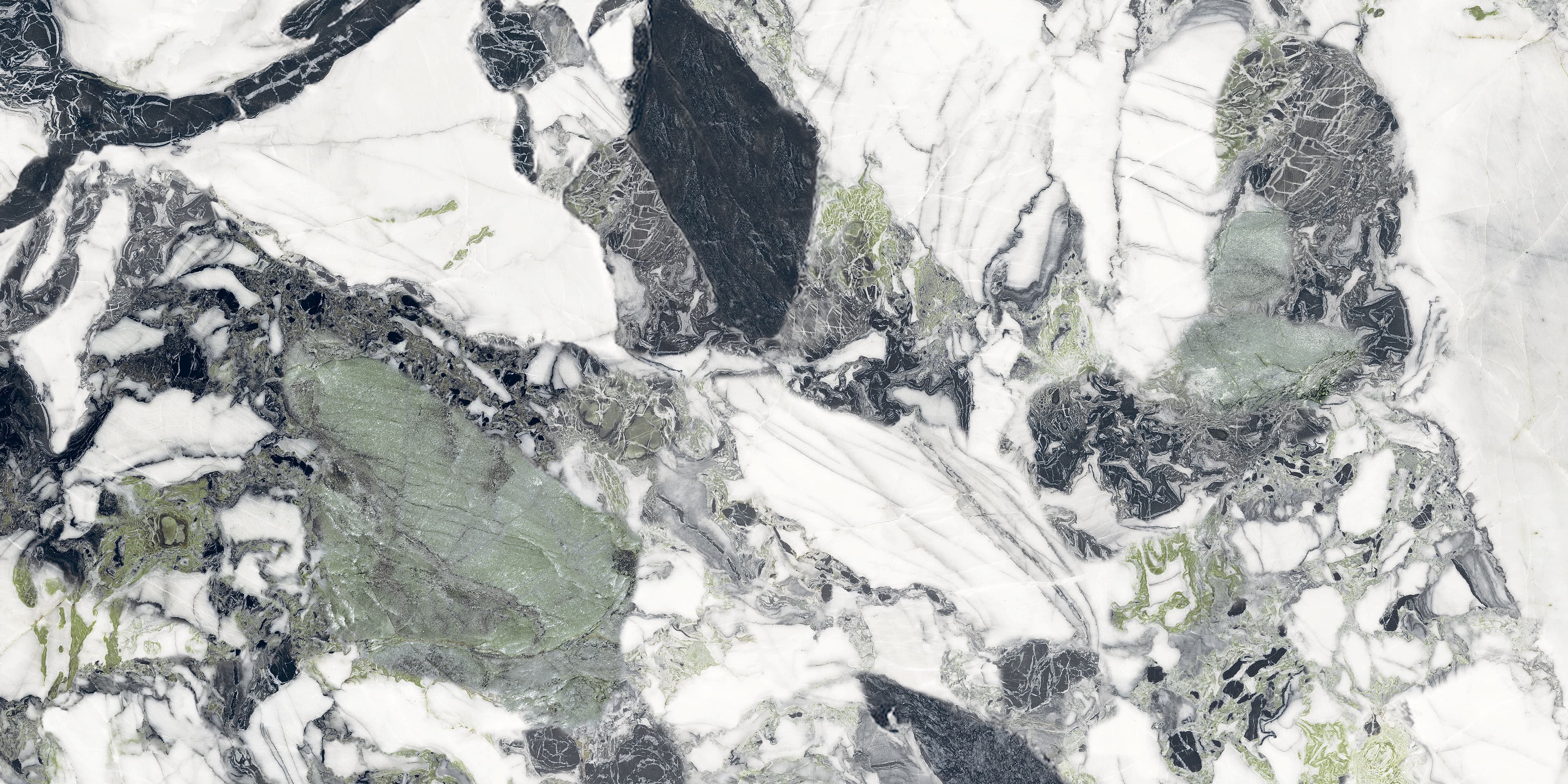Quartzite and luxury stone looks for feature surfaces.